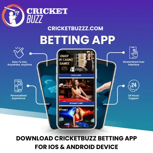 Cricketbuzz Mobile Betting App-iOS and Android