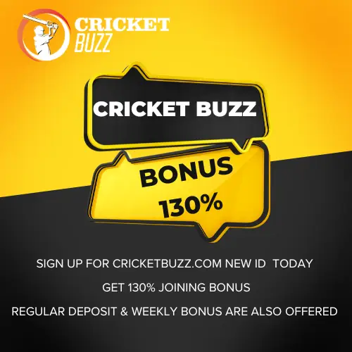Cricketbuzz.com bonus-130% on New Signup